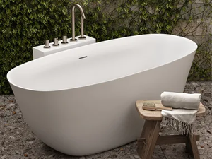 CAMILLA - Freestanding oval bathtub _ MOMA Design